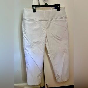 Spring is here! White tummy control capri’s